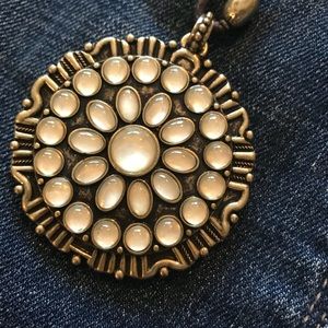 Lucky brand Medallion necklace